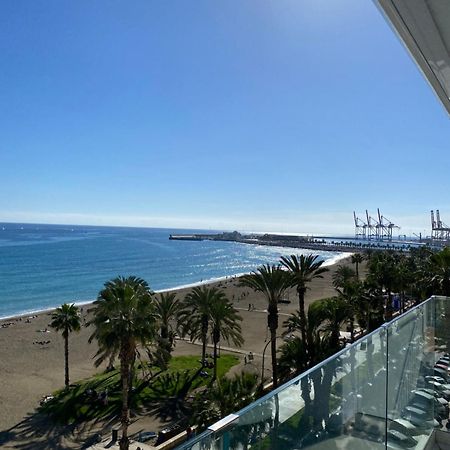 Playa Malagueta Vistas Frontal Al Mar Con Dos Dormitorios Málaga Exterior foto